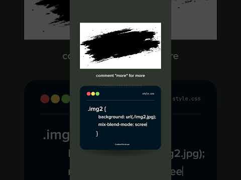 Css Blend Mode  #css #coding