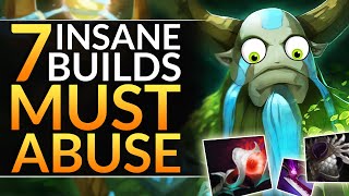 7 ABSOLUTELY INSANE PRO BUILDS Everyone Must Use NOW for FREE MMR - Dota 2 Items Guide