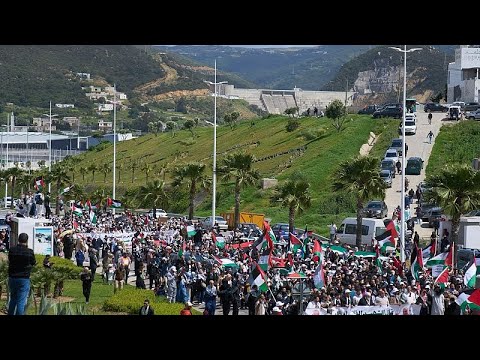Protesters want Morocco to sever ties with Israel, target strategic ports