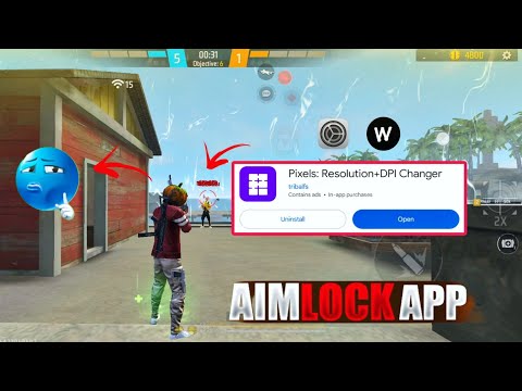 Pixel resolution dpi changer⚙️✅|| Free Fire HEADSHOT APP*