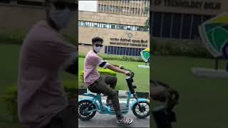 A glimpse of my LIFE at IIT DELHI ✨ | IIT Delhi | Yulu bike | #iit #iitdelhi #iitian #shorts #yulu