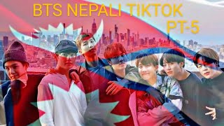 BTS tiktok in Nepali song |Tiktok Nepal|Part-5