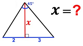 Can you solve for X? | (Triangle) | #math #maths | #geometry