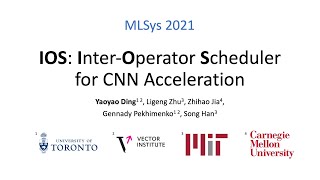 MLSys'2021 Oral: IOS: Inter-Operator Scheduler for CNN Acceleration (Lightning)