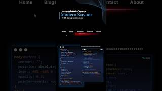 #modren #navbar #gsapanimation #himsingh #coding #html #css #webdesign #irfanmalik #apnacollge
