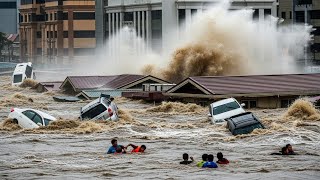 Chaos in Philippines Today! Typhoon Emong, Dante, Swept Away Homes, Cars in Luzon