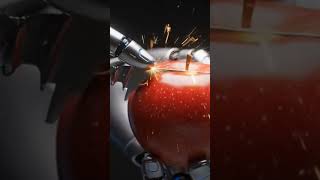 Cutting Glass Fruit! (Part 1)  🍎  #oddlysatisfying #asmr #ai #veo3 #gaming #aiediting