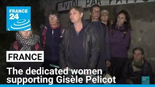 Collages as a reminder: The dedicated women supporting Gisèle Pelicot • FRANCE 24 English