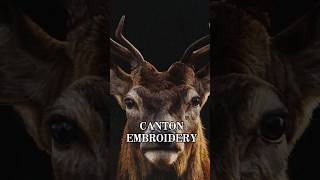 Intangible cultural heritage embroidery meets animal hair #china #embroidery #sinocultural