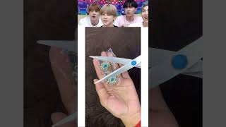 BTS REACTION DIY EARRING #diy #handmade #craft #trending #subscribe #like #viralvideo #newvideo
