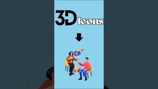 3D icons and mockups Best website #shorts