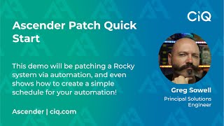 Ascender Patch Quick Start