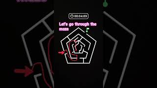 Maze game #gamechallenge #shortsfeed #games #maze #mazegame #shorts  #subformorecontentlikethis