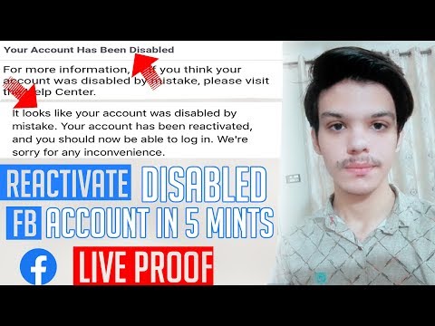 Live Proof || How to Open Disabled Facebook Account || How to Recover Disabled Facebook Account