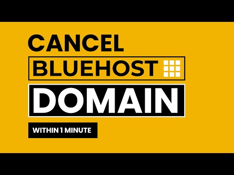 How To Cancel Bluehost Domain 2025 | Cancel Bluehost Domain | WP Charm