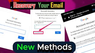 NEW! How to Recover Gmail Account without Phone Number and Recovery Email -2025
