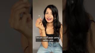 Scarf Top hack #fashionhack #fashionhacks #diyfashion #scarfhacks #shorts #clothesdiy #stylingtips