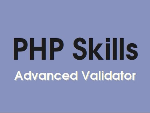PHP Validation Advanced 1.08 -  File Type Validation