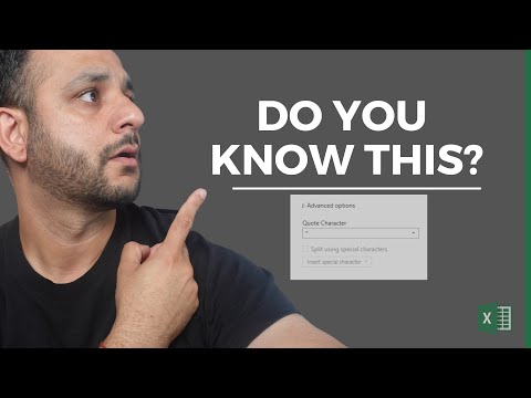 Advanced Option in Power Query in Excel (I know you don't)