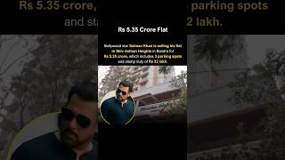 He Sold his Bandra Flat for Rs 5.35 Crore.