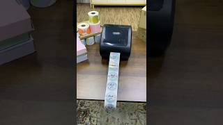 Packing orders with AIMO D520 label printer#packing #order #shipping #printer #asmr #diy #business