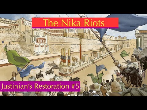 Justinian's Greatest Trial - The Nika Riots (532 A.D)