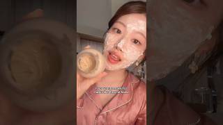 How to make rice mask (recipe from Korean mom) for glowing skin✨#shorts