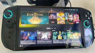 Lenovo Legion Go 2 Z2 Extreme 144Hz OLED Handheld PC Impressions New Gaming device