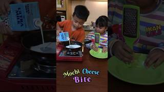 Make MOCHI CHEESE BITE! #kids #learntocook #snacks #cooking #food #cooking #shorts