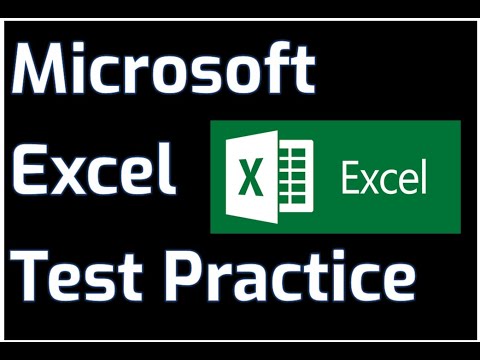 Excel Test Practice on Google Sheets