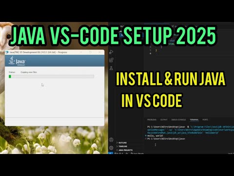 How to install and run Java in vs code? | Java setup in visual studio full tutorial
