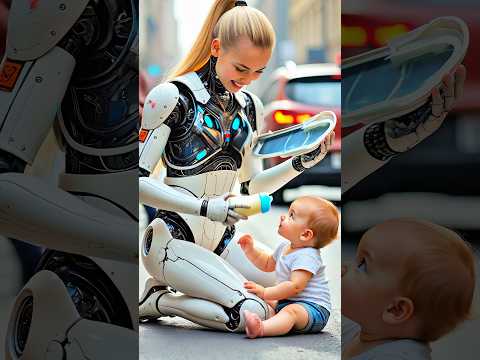 Why Would Parents Let a Robot Feed Their Baby 🍼🤖 👶💭 #tech #meibot #robot #future #2050 #fyp