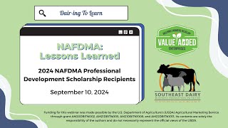 Dair-ing To Learn - 2024 NAFDMA Lessons Learned