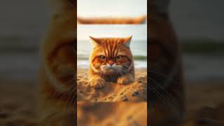 Cute cat takes revenge #cat #ai #aiimages #aiart