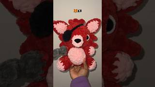 foxy🦊🏴‍☠️ first custom order #amigurumi #crochet #fnaf #fnaffoxy