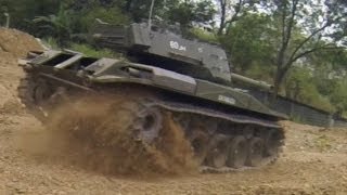 RC tank M41A3 "light" tank... off roading