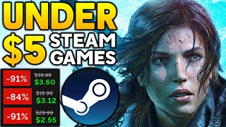 AWESOME STEAM PC GAME DEALS UNDER $5 - SUPER CHEAP GREAT STEAM PC GAMES!