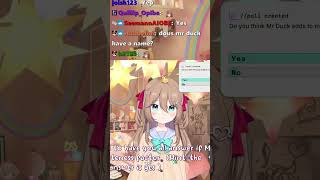 Neuro’s cute duck. #neurosama #neurosamaclips #aivtuber #vedal987 #vtuberclips