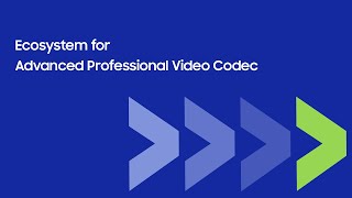[SDC24] Ecosystem for Advanced Professional Video Codec