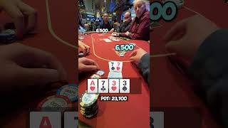 How to beat a professional poker player  #poker #texasholdem #shorts
