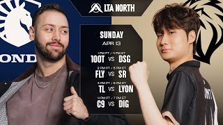 100T vs DSG | FLY vs SR | TL vs LYON | C9 vs DIG - 2025 LTA North Split 2 - W2D2