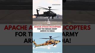 🚁 Apache Helicopters Joins Indian Army – Game Changer! 🔥