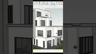SketchUp 3D Warehouse Design Part 173 #shorts