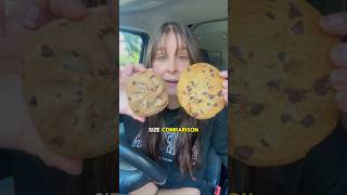 Size & Taste!👀 #cookielovers #cookies #cookielove #funny