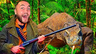 Hunting For WILD Komodo Dragons!