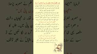 Allama Iqbal's Instant Poetry That Silenced the Crowd! #shorts