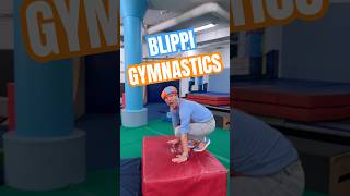 Blippi LEARNS Gymnastics TRICKS! #blippi #shorts