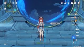3.8 spiral abyss run - Nilou bloom team / Raiden national (kinda)