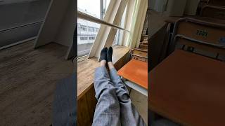 机に足のせる勇気ない、#先生と目があった # もんた界隈 #教室一番乗り #shorts