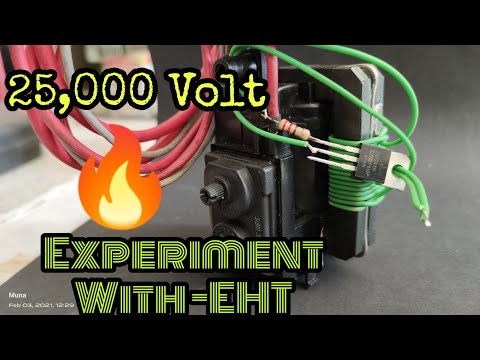 CTV EHT Driver Circuit || Make 25000 Volt || Electronics Project